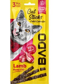 Resim Bado Kedi Ödül Çubuğu Kuzu Etli 3x5gr 