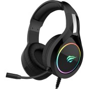 Resim Havit Gamenote H2232D Rgb Mikrofonlu Siyah Gaming E-Spor Oyuncu Kulaklığı 