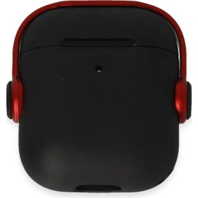Resim Vintessy Airpods 2 (2.nesil) Cool Kılıf - Siyah-Kırmızı 