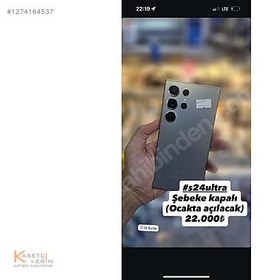 Resim Samsung S24 Ultra İkinci El YD | 256 GB | Gri 