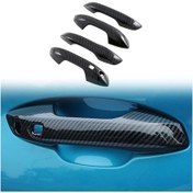 Resim Byd Atto 3 Kapı Açma Kolları Çerçevesi, 4 Adet Set Olarak, Karbon 