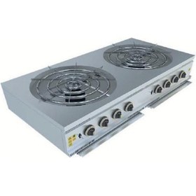 Resim CSA Karacasan Set Üstü 140 cm 2 Gözlü Doğalgazlı Künefe Ve Börek Ocağı 