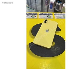 Resim Apple iPhone 11 İkinci El TR | 128 GB | Sarı 