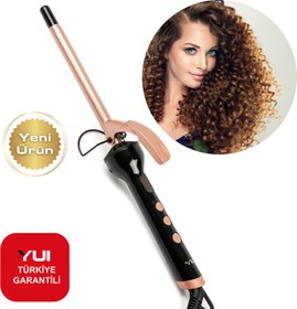 Resim KB306 Seramik Plaka Afro Dalga 13mm Kıvırcık Saç Maşası (Yui Türkiye Garantili) 