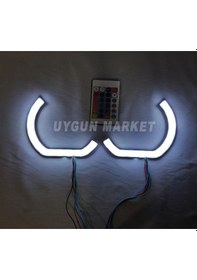 Resim Citroen C4 L Tipi Rgb Angel Halka, 4 Adet, Far İçi Halka, Citroen 