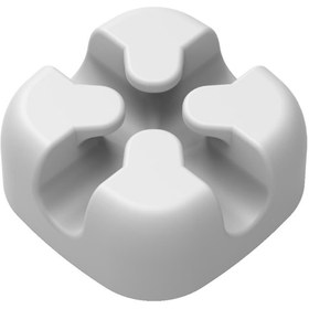 Resim Orico Masaüstü Silikon Kablo Klipsi Düzenleyici Organizer Gri 