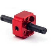 Resim Fosenze Trax4 Drag Slash Kırmızı Alüminyum Kilitleme Düz Mili - 5 Adet Başlangıç Siparişi 