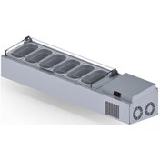 Resim Iceinox Set Üstü Saladbar Pleksi Kapak Gn 1/4-150: 6 Adet 