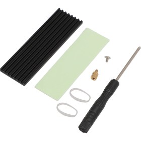 Resim Vkemall M.2 2280 Ssd Isıtma Dağıtıcı, Alüminyum Malzeme, Hızlı Isı Dağıtımı, Aşırı Isıdan Koruma, Bilgisayar Ve Dizüstü Uyumlu 