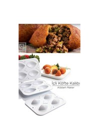 Resim Qniay Pratik 4 Lü Bölme İçli Köfte Yapma Aparatı 