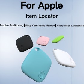 Resim Apple için Öğe Bulucu, Uygulama Fonksiyonlu Kablosuz GPS İzleyici, Pil Güçlü, Şarj Edilemeyen Düğme Pil, ≤36V, Eşyalar, Evcil Hayvanlar, Kediler, Köpekler için Kayıp Önleyici İzleme Cihazı 