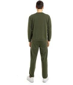 Resim Vishenka Yazı Baskılı Alt - Üst Kanguru Cepli Erkek Eşofman Takımı 