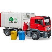 Resim Bruder Man Tgs Yandan Aktarmalı Çöp Kamyonu 