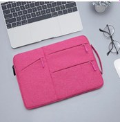 Resim Laptop Çantası 13.3 15.6 14 İnç Su Geçirmez Dizüstü Bilgisayar Çantası Kol Rose Red 13 İnch Kılıf 