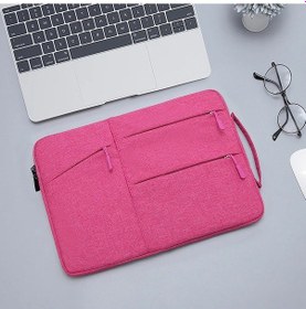 Resim Laptop Çantası 13.3 15.6 14 İnç Su Geçirmez Dizüstü Bilgisayar Çantası Kol Rose Red 13 İnch Kılıf 