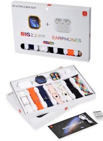 Resim bellami Super Set 49mm Akıllı Saat Seti – 7 Kordon + Bluetooth Kulaklık + Koruma Kılıfı Hediyeli 