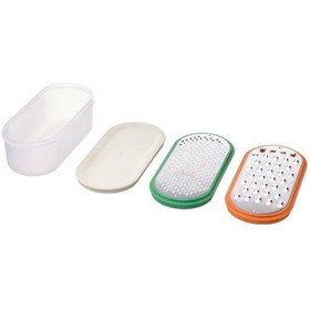 Resim Kapaklı,Hazneli Rende MeridyenDukkan 2 Farklı Boyutlu Saklama Kapaklı Rende Çelik 