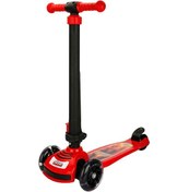 Resim Pilsan Power Işıklı 3 Tekerlekli Scooter Kırmızı 07 354 