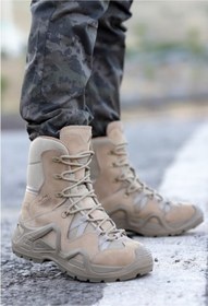Resim Scooter Siyah Askeri botu WATERPROOF Kışlık Erkek Trekkıng Sneaker Su&soğuk Geçirmez termal Tactical bot 