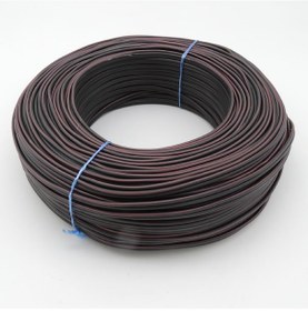 Resim Elektrik Kablosu %100 Bakır 100 Metre 2X0.75 Mm Siyah Kırmızı 