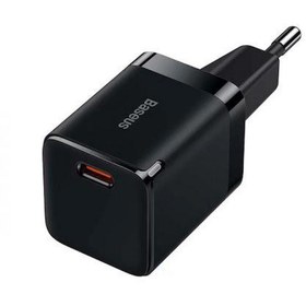 Resim Baseus Type-C 30 Watt Hızlı Şarj Aleti Siyah 