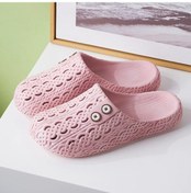 Resim Yeni Yaz Terlik Bayanlar Yaz Modası Kaymaz Yumuşak Tabanlı Sandalet Pembe Pembe 