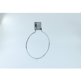 Resim HAGEN GÜÇLÜ YAPIŞTIRMA YUVARLAK METAL HAVLULUK Krom 