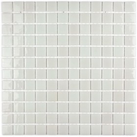 Resim MozaiKristaL Mutfak Tezgah Arası Ve Tüm Yüzeyler Için 25x25 Mm Beyaz Cam Mozaik. ( 10 File Karo =1 M2 Fiyatıdır) 