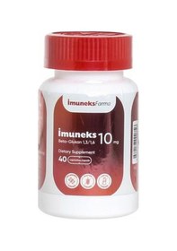 Resim Imuneks Farma Beta Glukan İçeren Takviye Edici Gıda 10 MG 40 Kapsül 