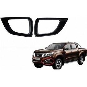 Resim Ducki Navara 2014 Sonrası Sis Çerçevesi Siyah 