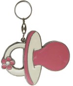 Resim Anahtarlık Emzik Pembe 1 Adet Diğer