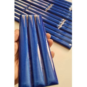 Resim Armada Çini 7x21 Cm Bambu Kobalt Çini Seramik 