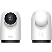 Resim Tecno 360° Ev İşyeri Güvenliği 2K1296p 3 Megapiksel 360 Ptz Beyaz Akıllı Ip Kamera TH300-WHITE 