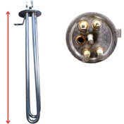 Resim inox rezistans Arçelik Beko Vestel Termosifon Rezistans 900117 Adet 