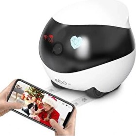 Resim Franco Aile/evcil Hayvan Için Enabot Kablosuz Iç Mekan Wifi Kamera, 1080P Gözetim Kamerası 