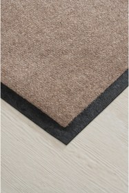 Resim Dormot 1Modern Kahverengi Nem Alıcı, Toz Alıcı Paspas, Dış Mekan Kapı Önü Paspası 40x60cm 