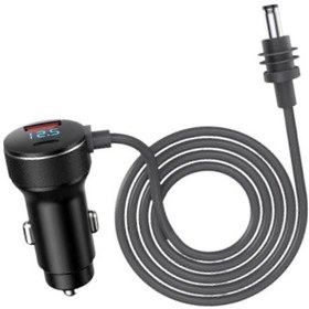 Resim Starlink Mini Araba Dc Güç Kablosu Dc'den Çakmağa Tekne Gemisi İçin 5 Metre Siyah 