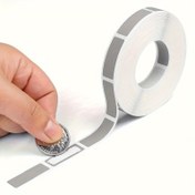 Resim 1000 adet/rulo Kağıt Kendinden Yapışkanlı Kazı Etiket Çıkartma Kazı Kartları Oyunları, 10mm*30mm 