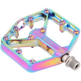 Resim Meroca Rainbow Alüminyum Platformlu Bisiklet Pedalı 
