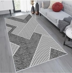 Resim Rovigo Home Dijital Baskı Yıkanabilir Kaymaz Taban Salon Halısı RVG1767 80x150 cm 
