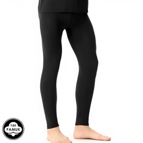 Resim Termal Alt İçlik Tayt - HeatPro - Siyah - Pamuklu - Argeus - XL 