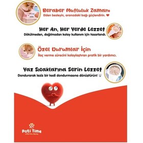 Resim 2li Set - Somonlu & Tavuklu Tahılsız Kaşıklı Kedi Ödül Kreması Kedi Ödülü 20 X 16gr 