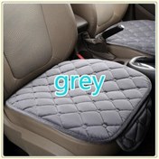 Resim Gri Basit Rahat Araba Ön Yastığı Kaymaz Nefes Alabilir Araba Yastığı 