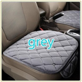 Resim Gri Basit Rahat Araba Ön Yastığı Kaymaz Nefes Alabilir Araba Yastığı 