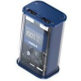 Resim Sunix 12000 Mah 22.5W Dual Usb Led Göstergeli Powerbank Gri Pb-44 