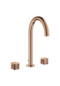 Resim Grohe Atrio Private Collection 3 Delikli L-boyut - 20595da0 Bakır Lavabo Bataryası 