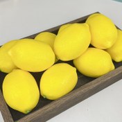 Resim 9 Adet Yapay Limon, Yapay Meyve, Sahte Limon, Ev Dekorasyonu, Fotoğrafçılık Aksesuarları, Meyve Modeli, Otel Dekorasyonu, Meyve Dükkanı Dekorasyonu 