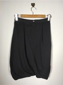 Resim Massimo Dutti Kadın Siyah Etek M 