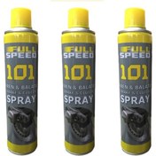 Resim Full Speed 101 Fren Ve Balata Genel Temizleme Sprey 500 Ml 3 Adet 