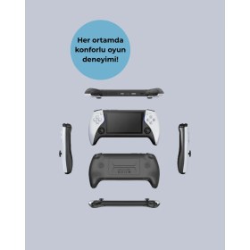 Resim 1000 Oyun Yüklü Taşınabilir Renkli Ekranlı El Konsolu 